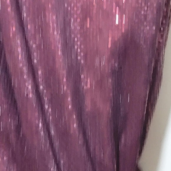 Flapper COSTUME dress and hat size 14 - 20 fringe glitter fun sparkly showgirl - Picture 7 of 12